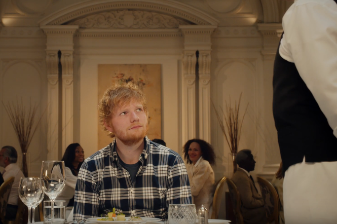 Ed Sheeran w reklamie Heinz