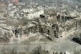 Miasto unicestwione przez Rosjan. Szokujące nagranie zniszczonego Mariupola [WIDEO]