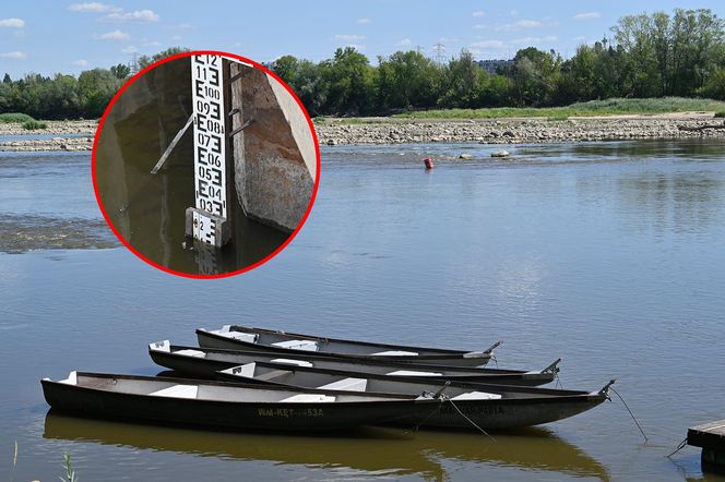 Alarm! Wisła wysycha na naszych oczach. Katastrofalny poziom wody w Warszawie