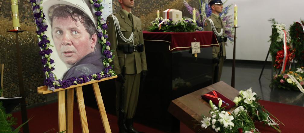 Pogrzeb Romana Kłosowskiego na Powązkach Wojskowych