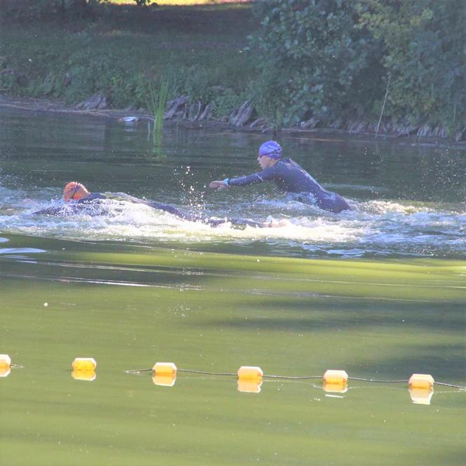 Joanna Markucka zwycięża triatlon w Wolsztynie