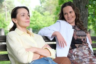 M jak miłość odc. 1891. Martyna (Magdalena Turczeniewicz), Agata (Lidia Pronobis)