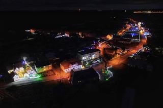 Świąteczne iluminacje w Popowie