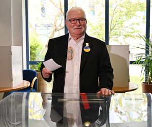 Lech Wałęsa oddał głos w wyborach