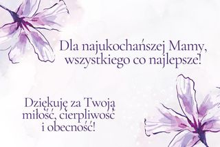 Dzień Mamy 2025 - kartki z życzeniami