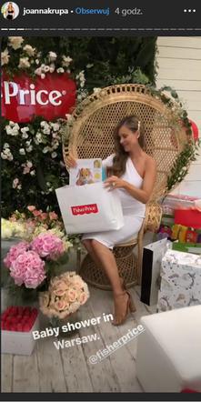 Joanna Krupa - baby shower