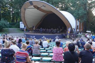 Festiwal Orkiestr Wojskowych w muszli koncertowej w Lublinie