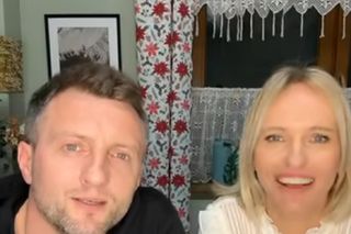 M jak miłość live na Instagramie. Iwona Rejzner, Arkadiusz Smoleński 