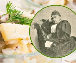 Śledzie marynowane z młodymi ziemniakami. Przepis Lucyny Ćwierczakiewiczowej sprzed 150 lat
