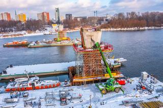 Most pieszo-rowerowy na Pragę