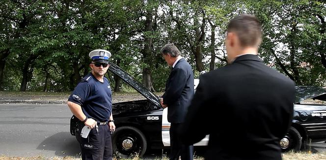 Zatrzymali nas bo mieliśmy lepszy radiowóz