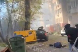 Zniszczenia po rosyjskich atakach w Odessie