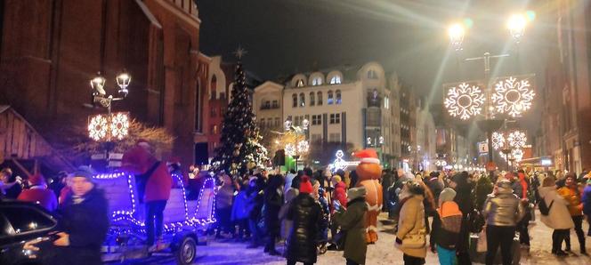 Rozświetlenie elbląskiej choinki miejskiej