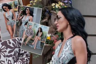 Tak ubrana wyszła na spacer po ulicach Bazylei. Justyna Steczkowska nie może wyglądać normalnie?