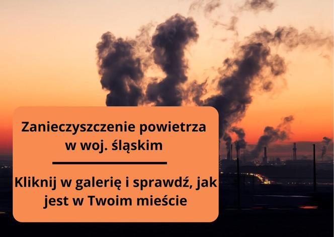 Zanieczyszczenie powietrza w woj. śląskim