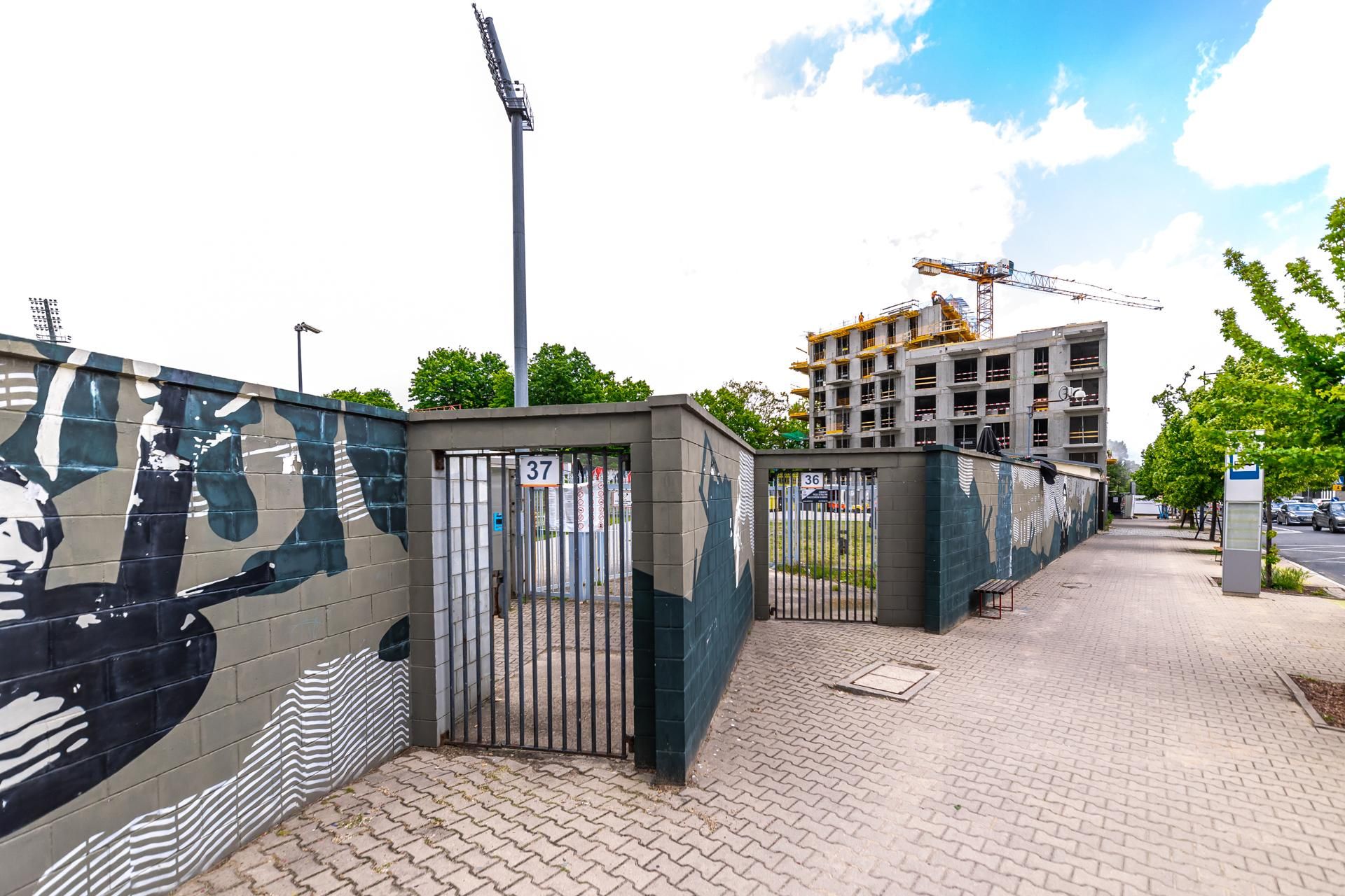 Konwiktorska Residence w Warszawie w trakcie budowy