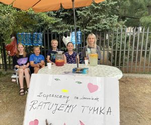 Sprzedają lemoniady, by wesprzeć zbiórkę chorego Tymka: Jest nam żal, że chłopiec, który jest naszym rówieśnikiem, potrzebuje pomocy