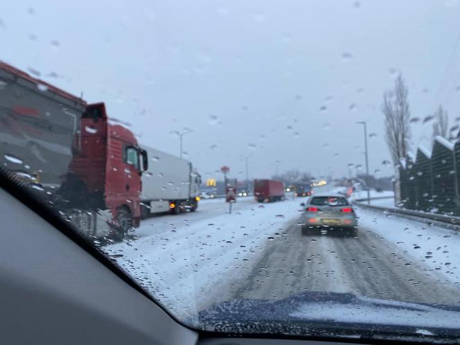 Zablokowane trasy w województwie śląskim