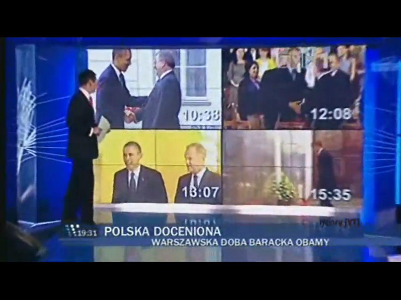 WPADKA Krzysztofa ZIEMCA w Wiadomościach