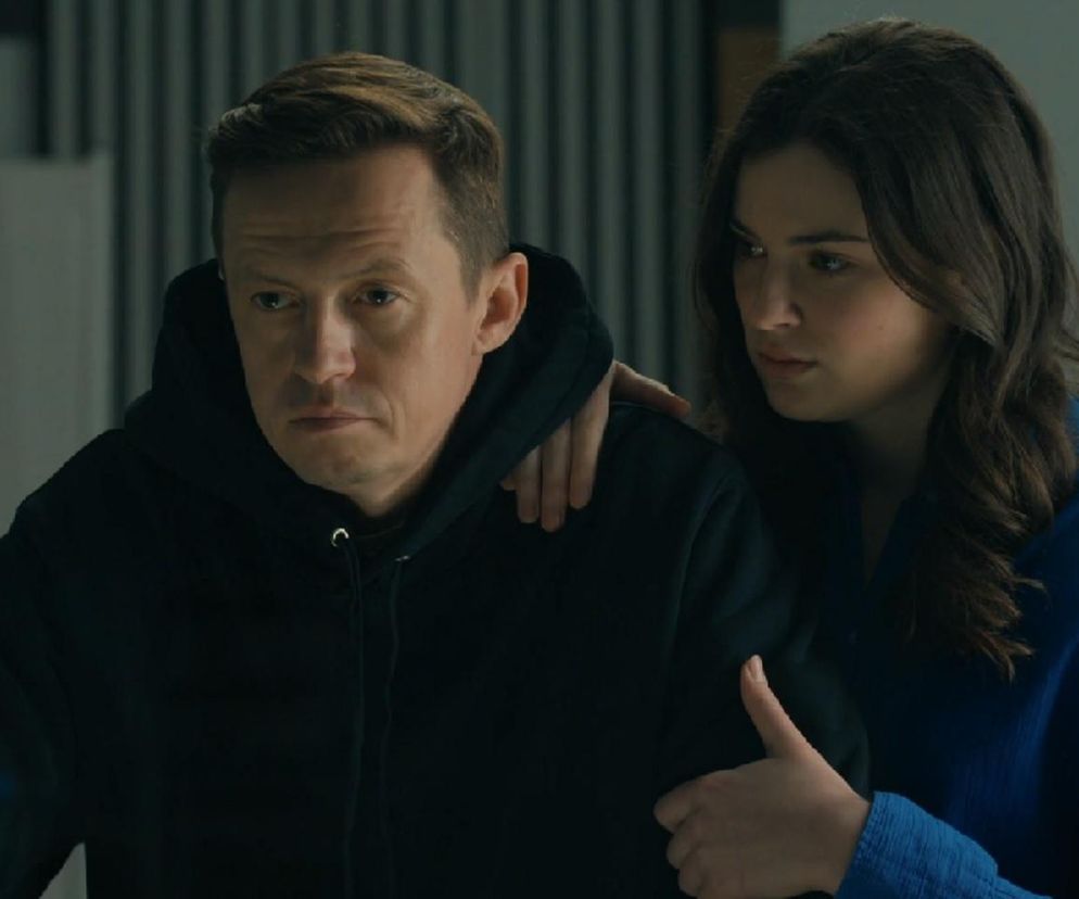 Barwy szczęścia, odcinek 3201. Błażej (Piotr Ligienza), Weronika (Maria Świłpa)