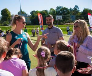 Tłumy dzieci na akcji „Opolskie Szkoły na START”. Spotkały mistrzynie olimpijskie!