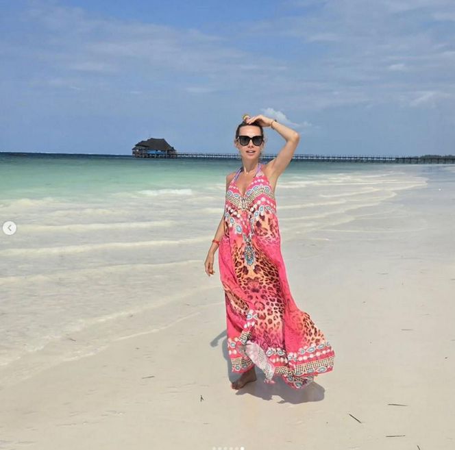 Małgorzata Opczowska była na rajskich wakacjach