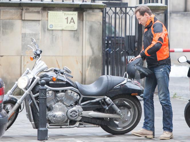 Piotr Kraśko i jego Harley Davidson