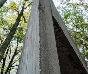 Brutalistyczna wiata: Westerplatte w Gdańsku
