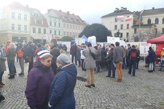 Pikieta medyków w Bydgoszczy