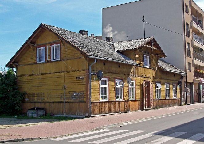 Drewniany dom przy ulicy Daszyńskiego 18