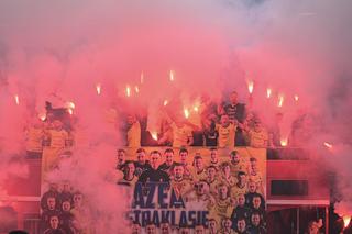 Tak świętowali piłkarze Motoru Lublin awans do ekstraklasy. Wierni kibice nie zawiedli [GALERIA]