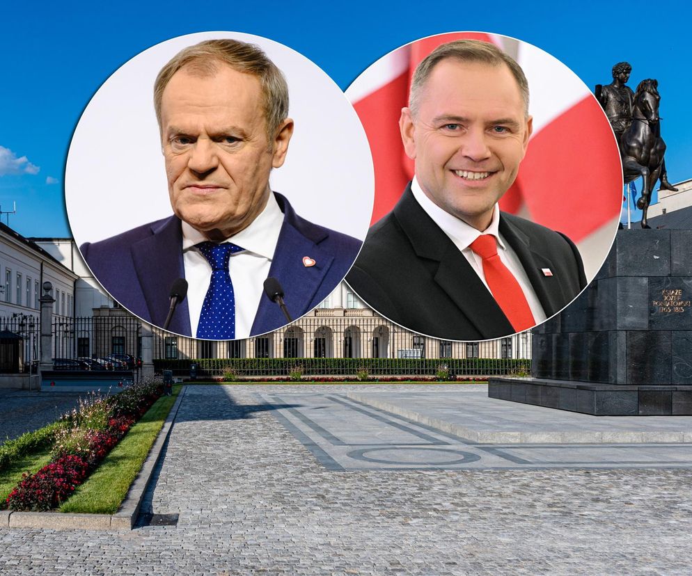 Tusk i Nawrocki