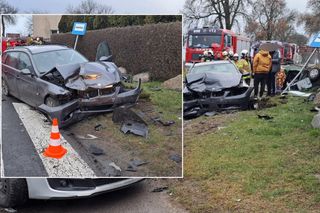 Babcia nie żyje, a wnuczek walczy o życie! Tragiczny wypadek pod Wieluniem [ZDJĘCIA]
