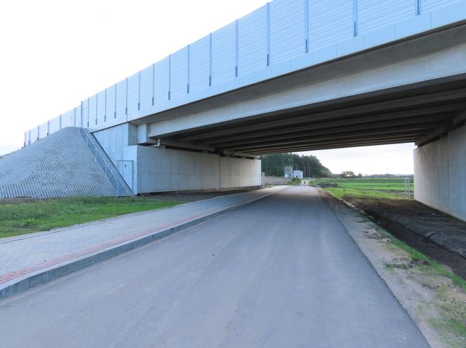 Budowany odcinek S61 Łomża Zachód-Stawiski
