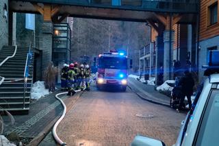 Krynica-Zdrój. Sauna w hotelu poszła z dymem! Ewakuacja 20 osób