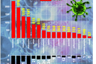 Koronawirus 27.04.2020 r, godz. 10. Zobacz aktualne wykresy i dane!