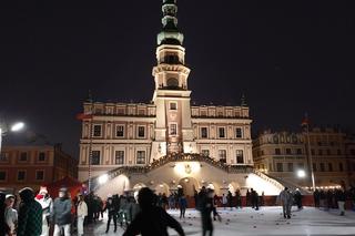 Mikołajki w Zamościu - otwarcie lodowiska 