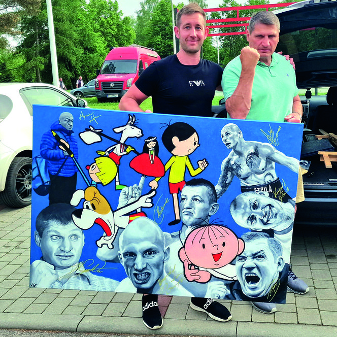 Krzysztof Paciorek i Andrzej Gołota