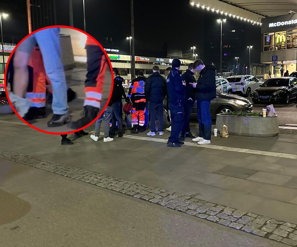 Bójka przy Dworcu Centralnym. Kolejny atak nożem w centrum Warszawy. Ranny Litwin