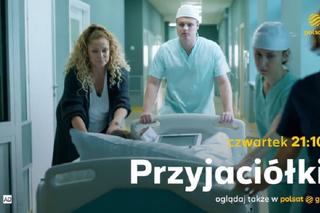 Przyjaciółki 20 odc. 242. Wiktor (Paweł Deląg), Patrycja (Joanna Liszowska)