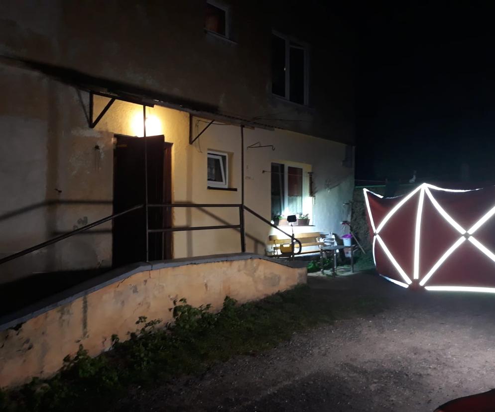 Pożar w Czerwonej Wsi. Nie żyje 55-letni mężczyzna