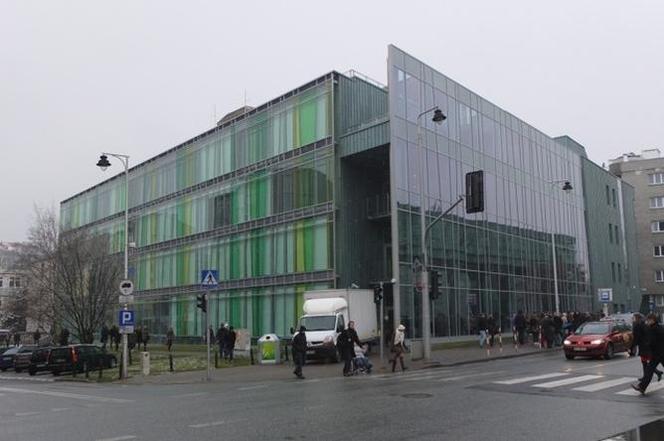 Okno na Warszawę: nowy budynek Wydziału Lingwistyki Uniwersytetu Warszawskiego