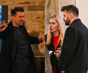 Nocne spotkanie Hyży i Rocka! Prezenterka strzelała urocze minki. Kto im towarzyszy? Wszystko widać na zdjęciach