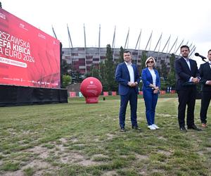 Warszawska Strefa Kibica na Euro 2024 - konferencja prasowa