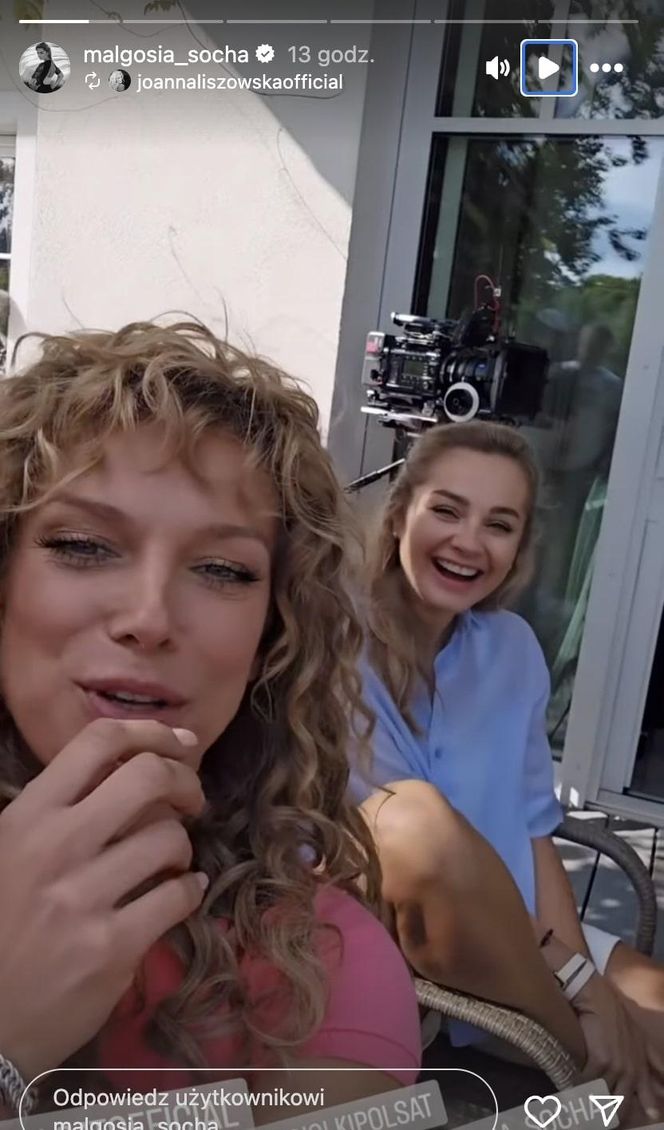 Przyjaciółki, 26 sezon. Patrycja (Joanna Liszowska), Inga (Małgorzata Socha)