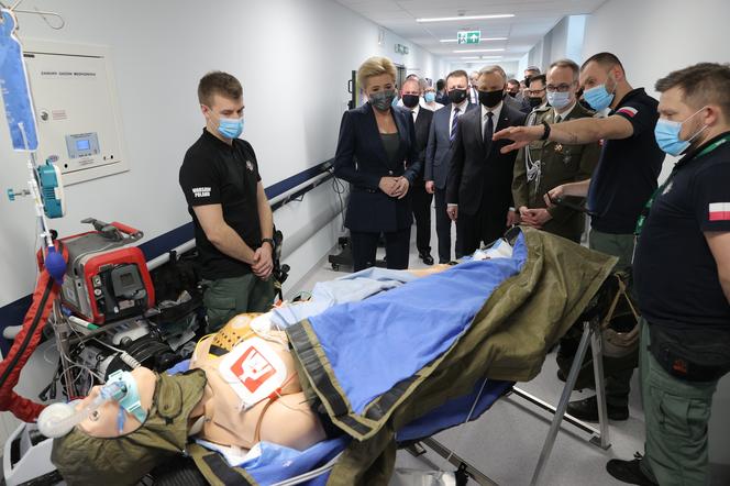 Szpital przy Szaserów skończył 20 lat. Andrzej Duda był na urodzinach