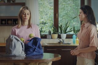 M jak miłość, odcinek 1838. Kasia (Paulina Lasota), Justyna (Magdalena Wieczorek)