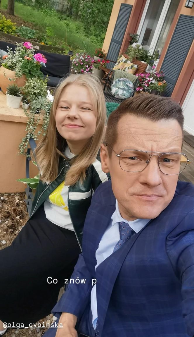 M jak miłość. Lenka (Olga Cybińska), Piotrek (Marcin Mroczek)