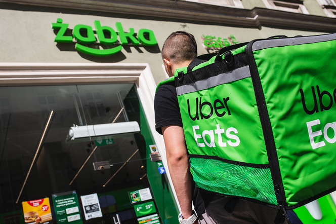 Żabka i Uber Eats