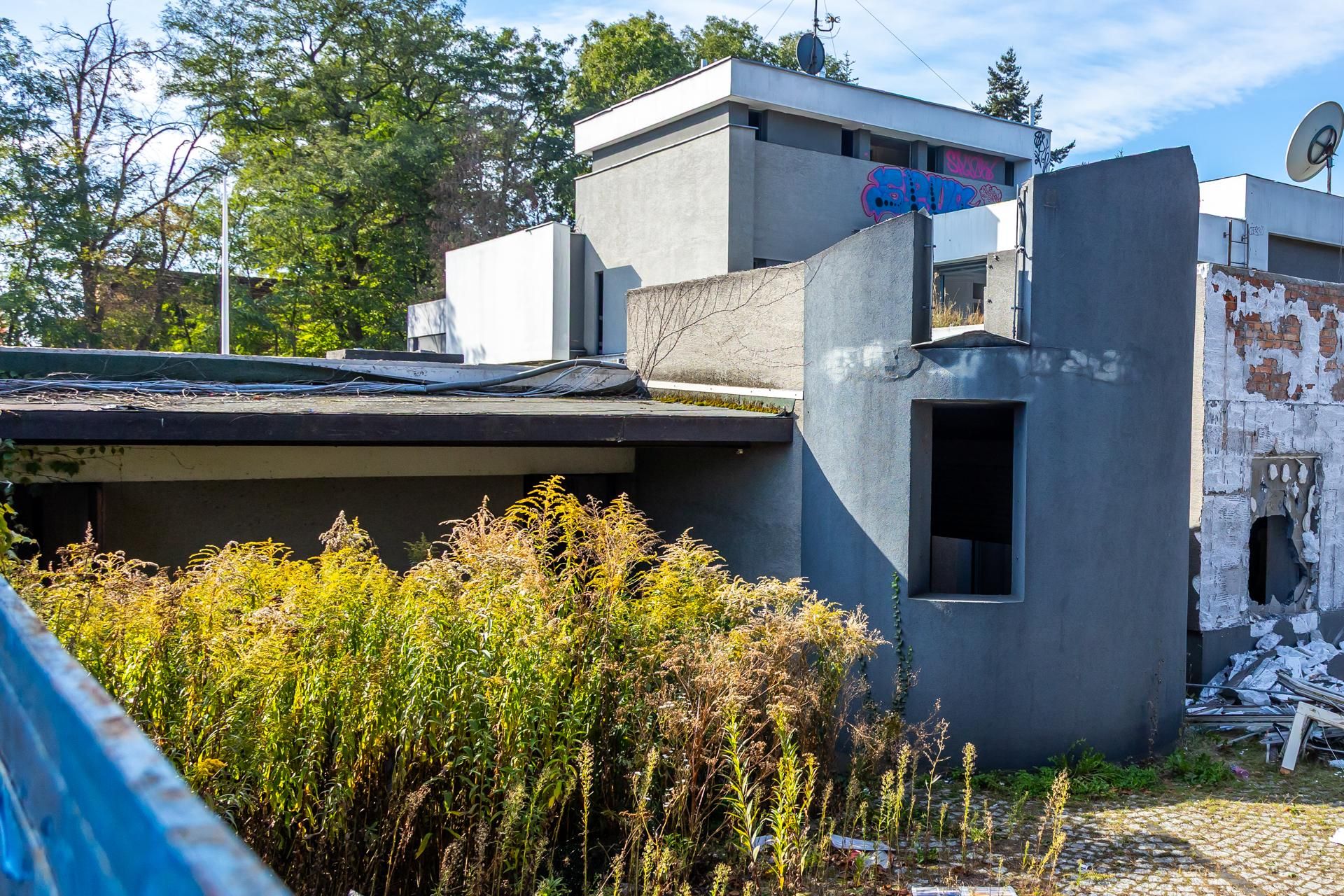 Opuszczona willa przy Ryżowej 72 w Warszawie